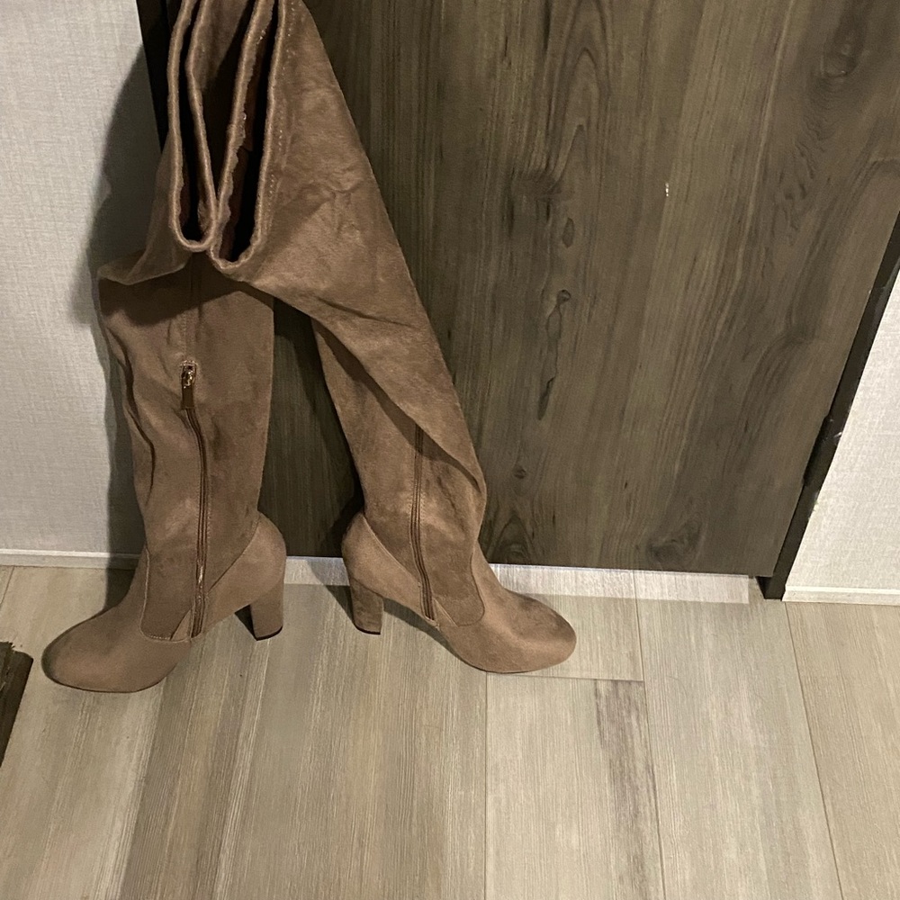 Knee high boots